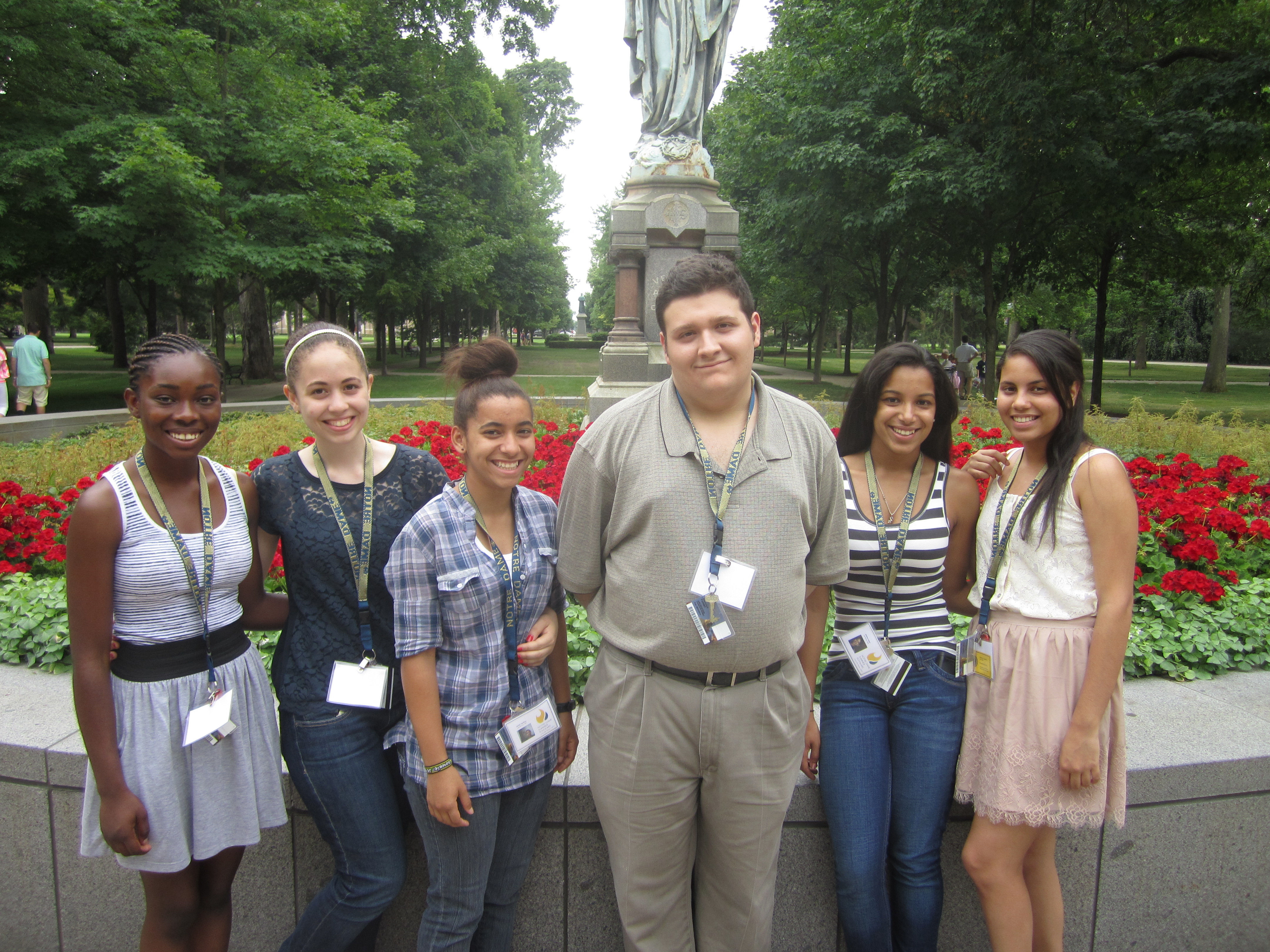 ABC Notre Dame Summer Scholars with Abigail Awodele